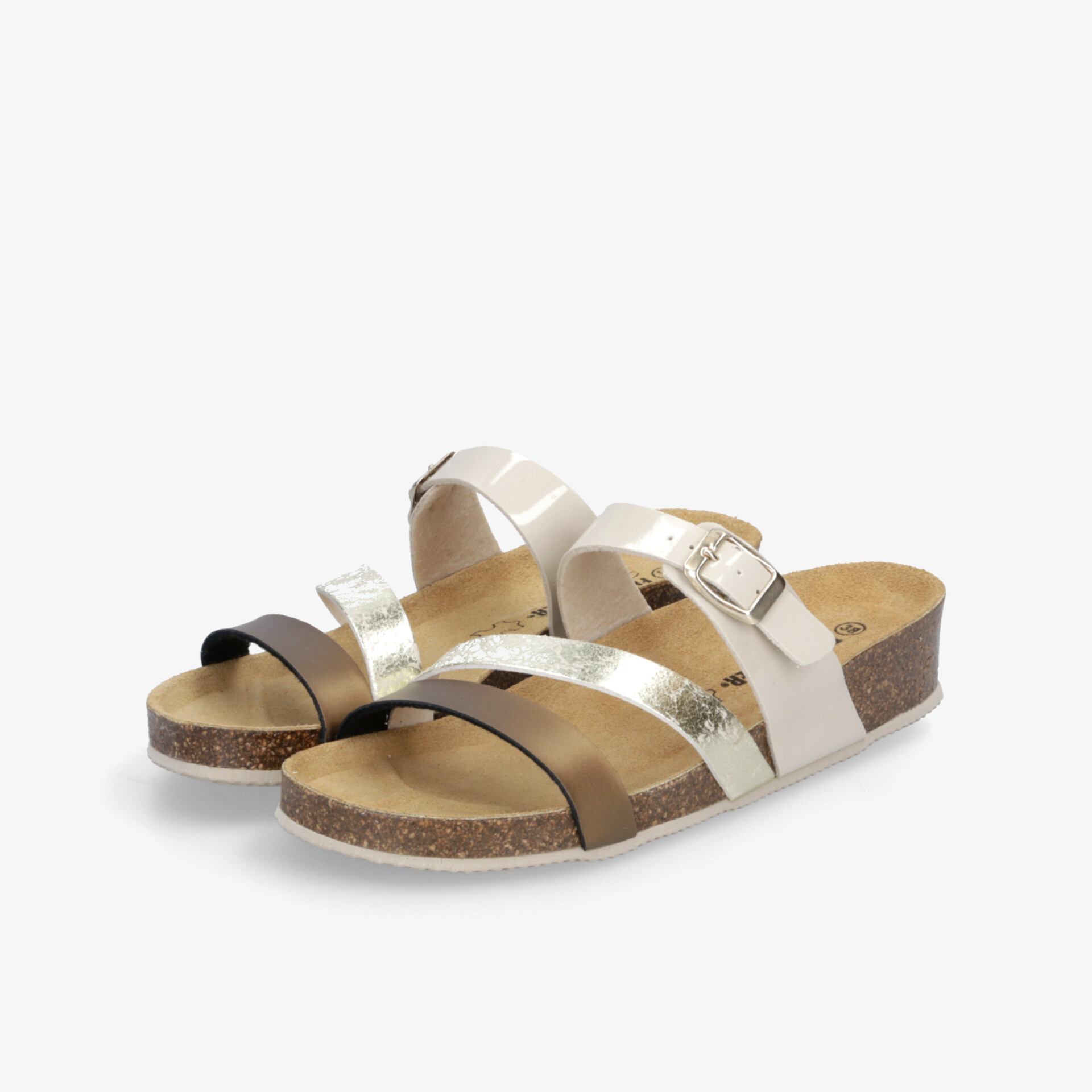FEICHTINGER BIO Damen Pantoletten beige