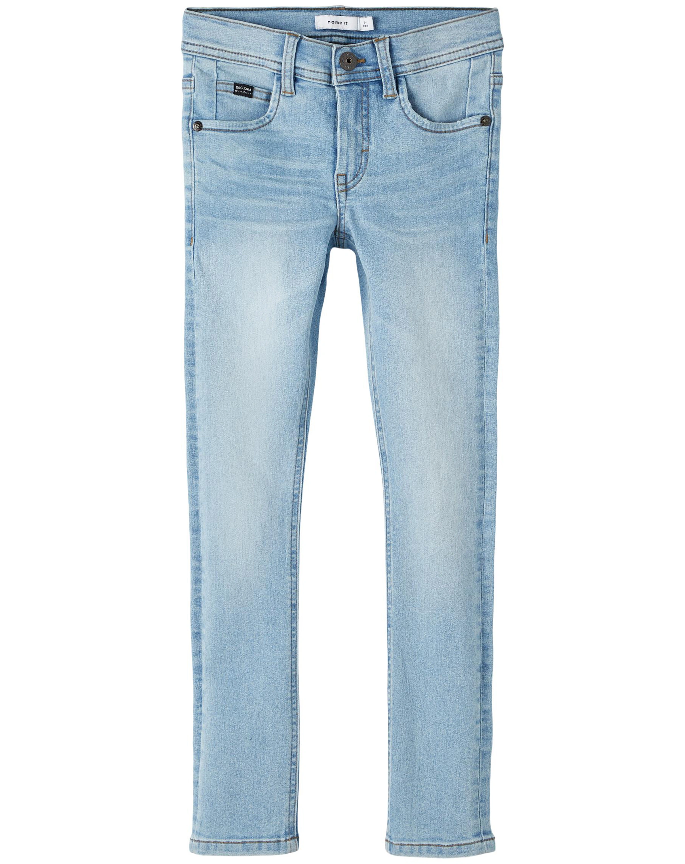Jeanshose NKMSILAS DNMBTHRIS in light blue