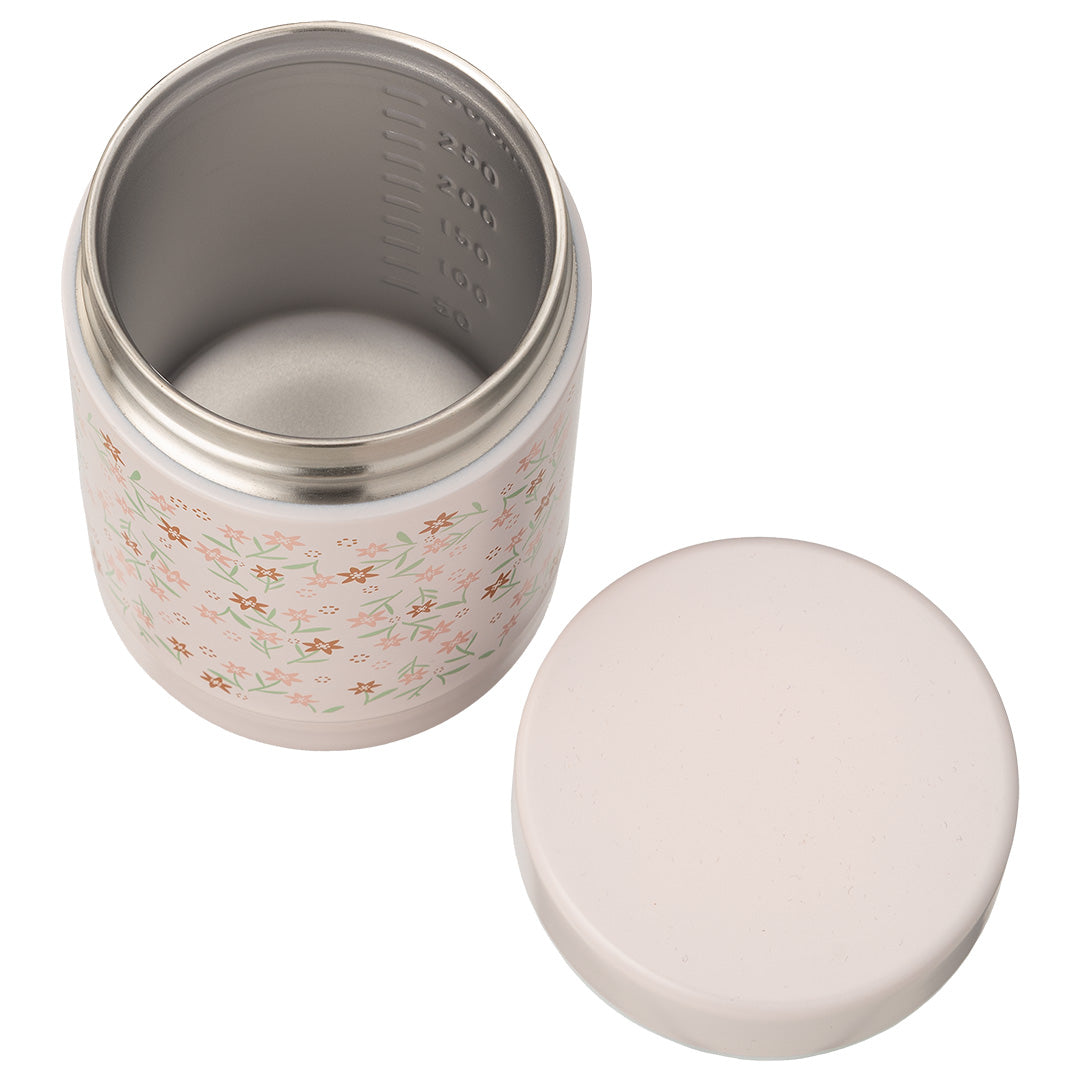 fresk rvs voedselpot thermos garden flowers - 300 ml