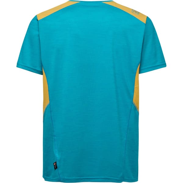 T-shirt randonnée LA SPORTIVA EMBRACE T-SHIRT M TROPIC BLUE/BAMBOO 24 TROPIC BLUE/BAMBOO