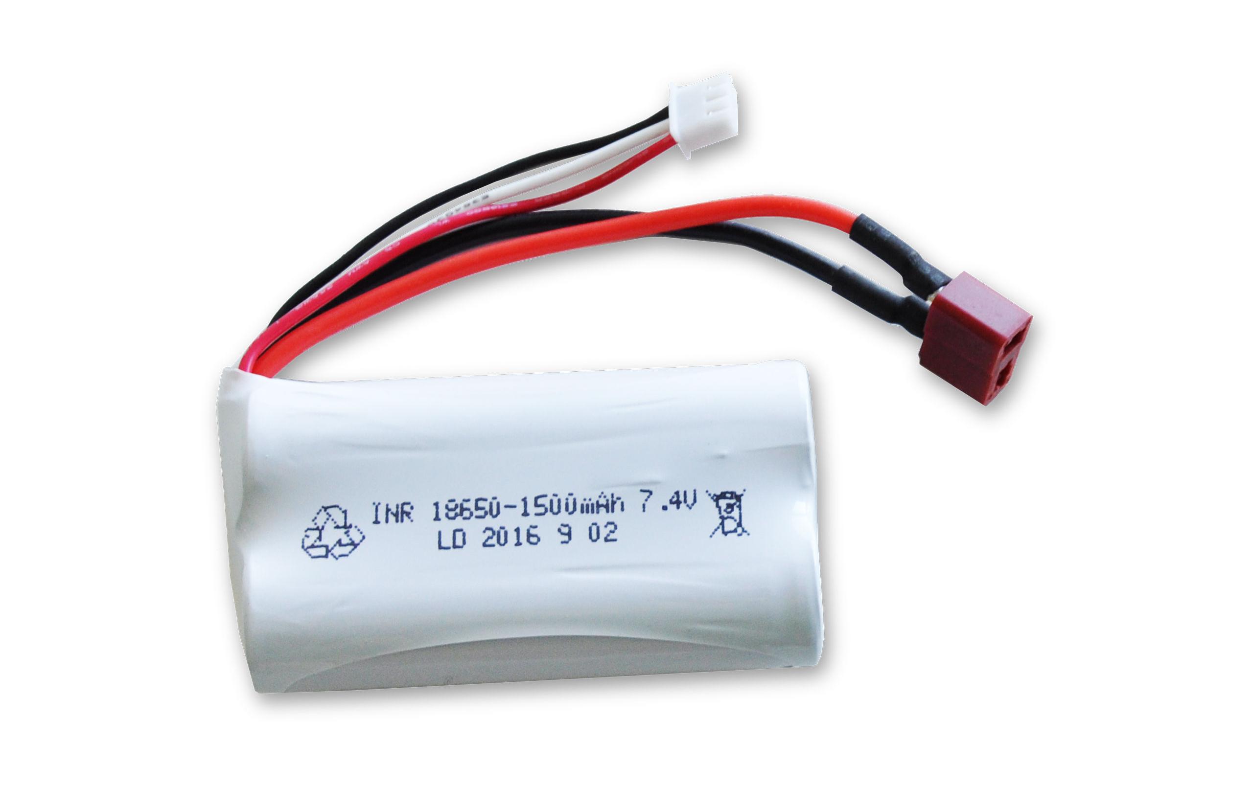RC-Akku Li-Ion 1500 mAh 7.4 V2S Li-Ion Akku für Fahrzeuge
