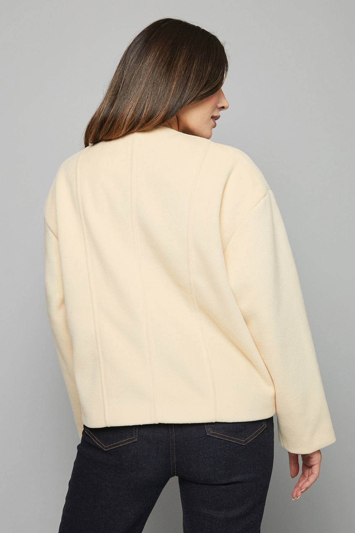 Wallis Veste Courte à Un Bouton