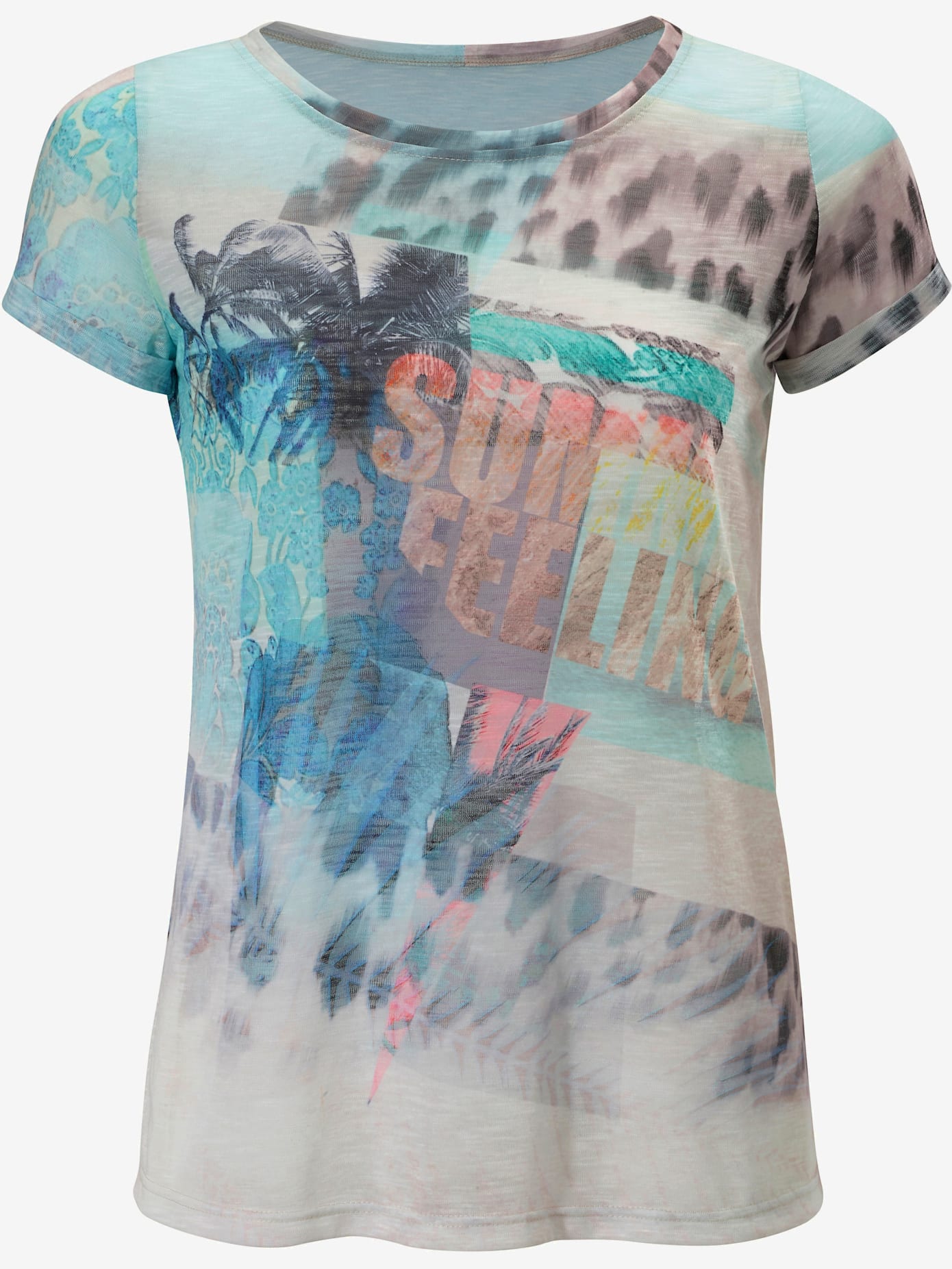 T-shirt imprimé imprimé tendance