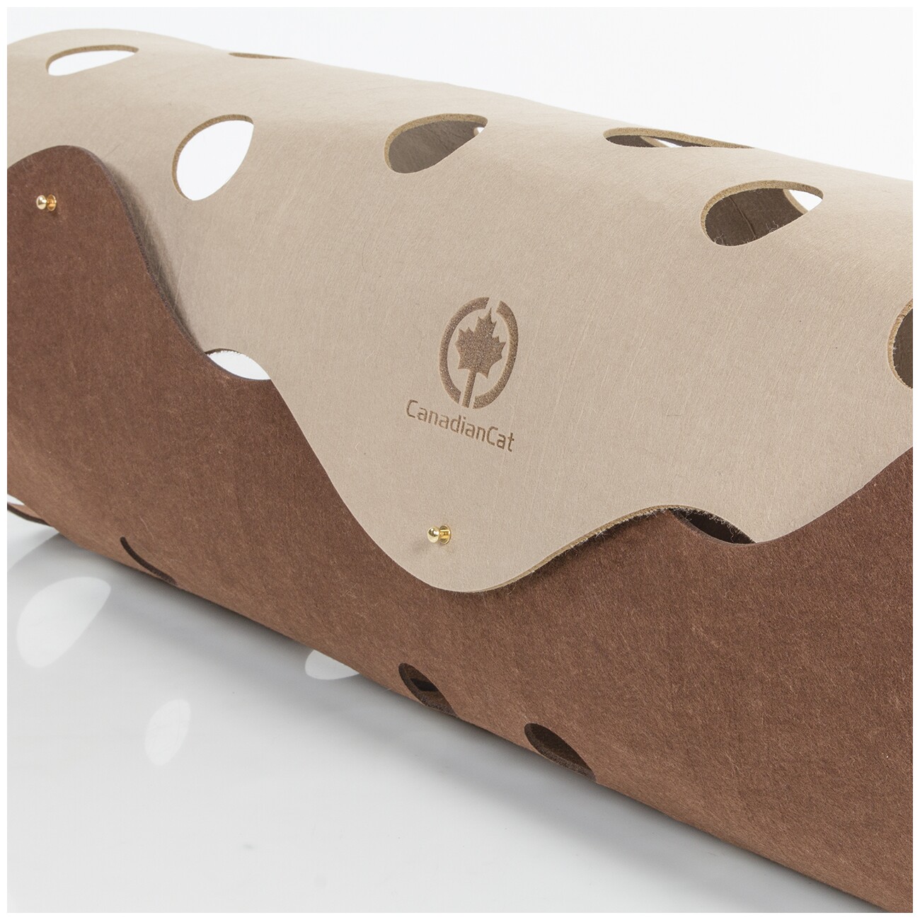 Canadian Cat Company Filz Katzentunnel XXL braun/ beige