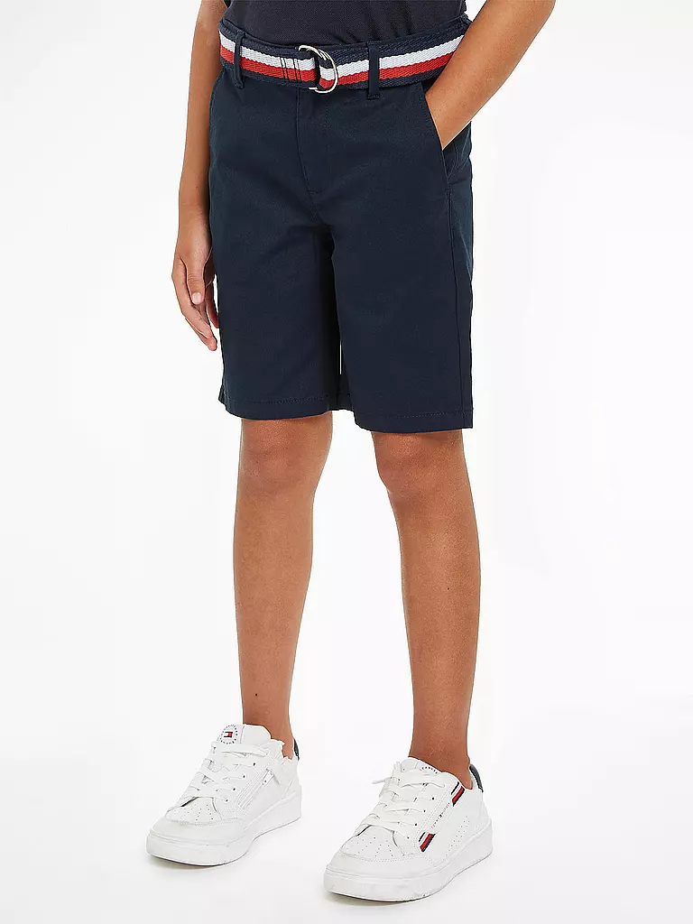 TOMMY HILFIGER Jungen Shorts  dunkelblau