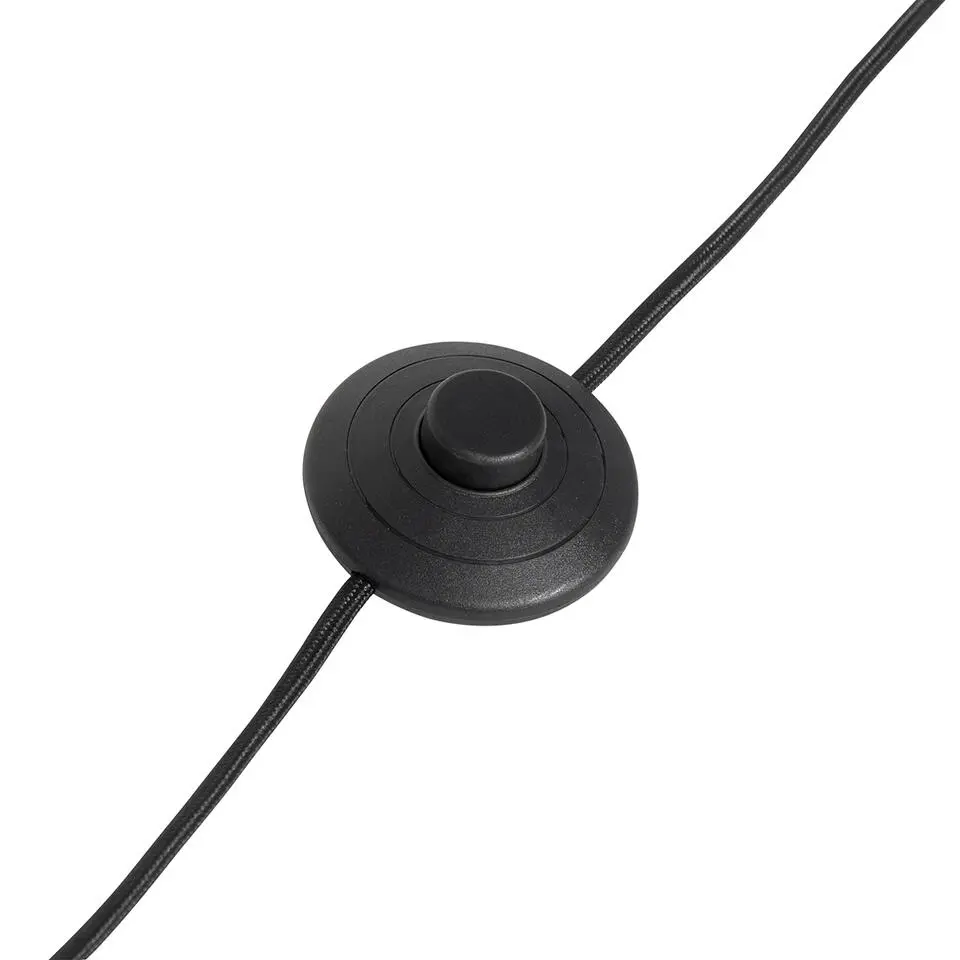Qazqa vloerlampen mels crème e27