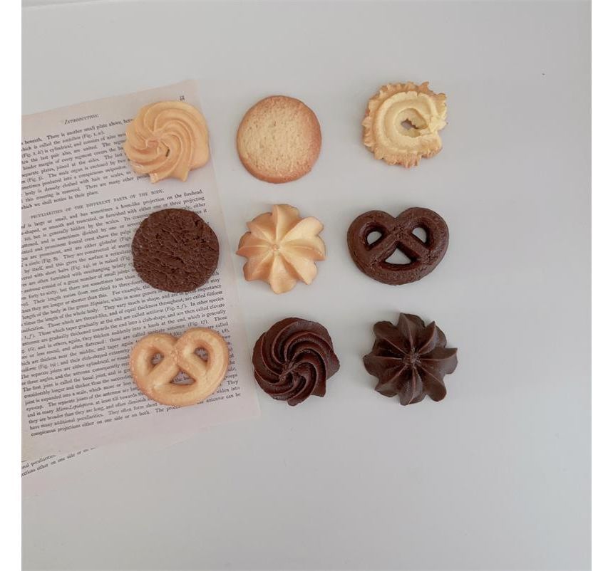 Indus - Koekjes plastic koelkastmagneet (verschillende ontwerpen) / Set