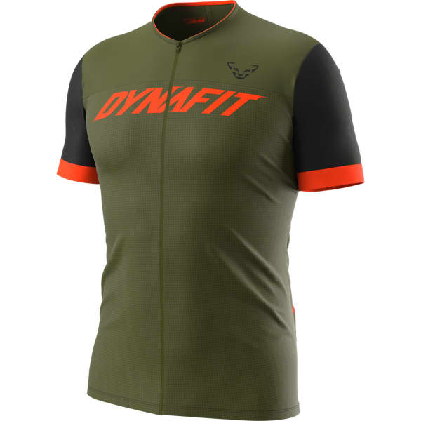Maillot VTT DYNAFIT RIDE LIGHT S/S FZ TEE M WINTER MOSS