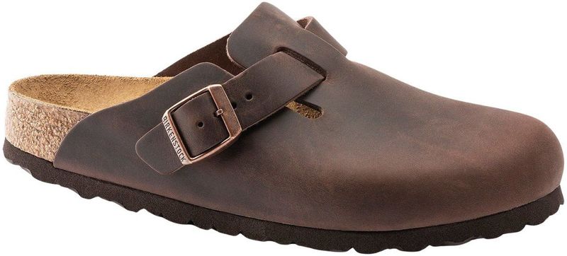 Birkenstock - Bosten BS - Heren Schoenen - Bruin - Leer