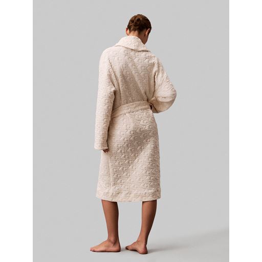 Calvin Klein Morgenkåbe, Ivory, M/L