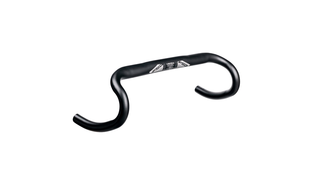 Gravel styr FSA Adventure compact 40cm Ø31,8 125mm drop 80mm reach 12 gr. sweep