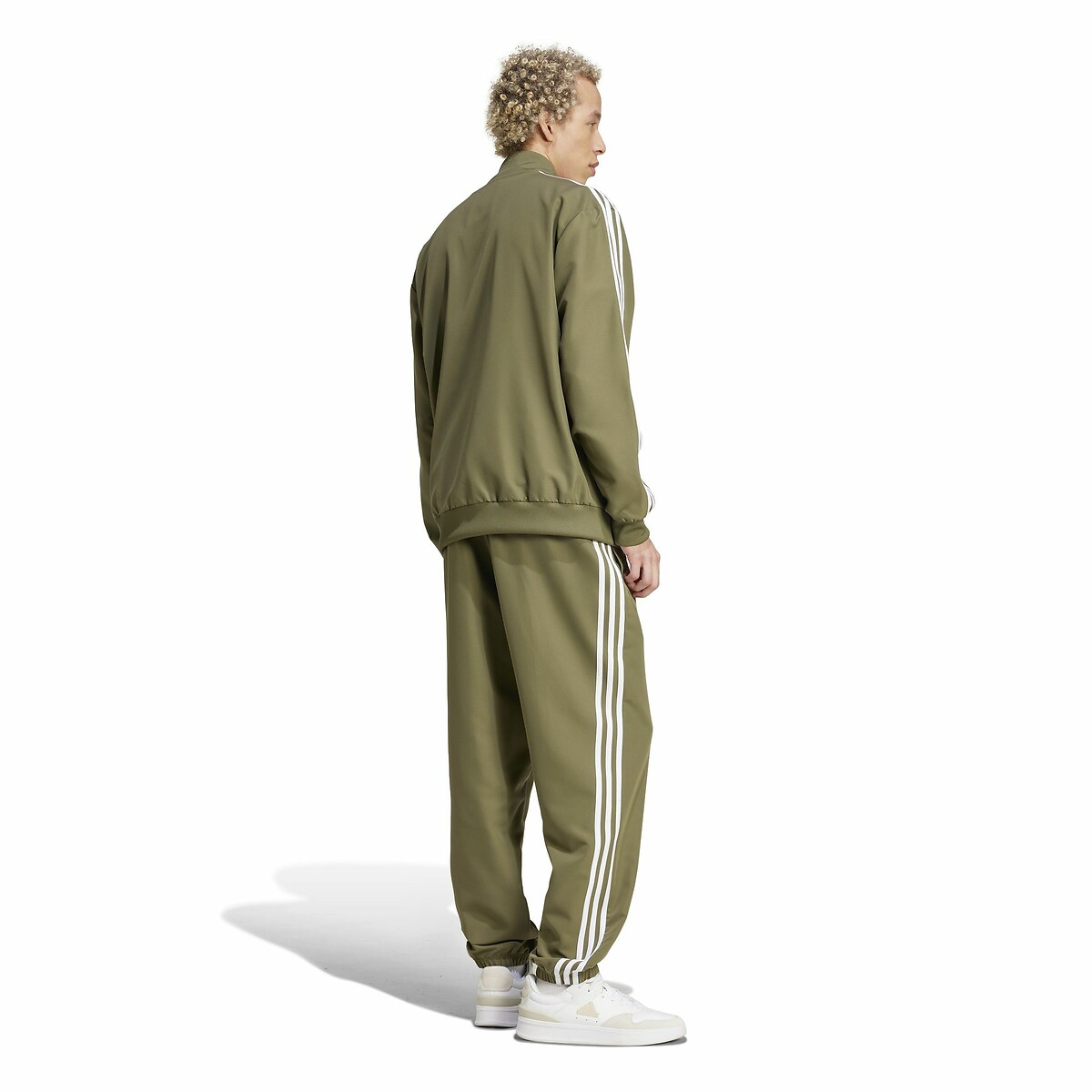 ADIDAS ROUPAS ESPORTIVAS<br>Conjunto de treino em tecido com 3 listras