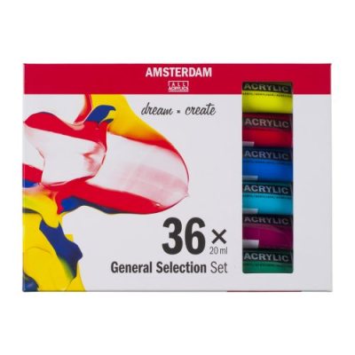 Amsterdam Acrylic Paint Set : 36x20ml