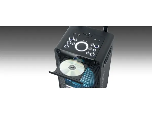Muse M-1920 DJ - Højttaler - til PA-system - trådløs - NFC, Bluetooth - 2-vejs