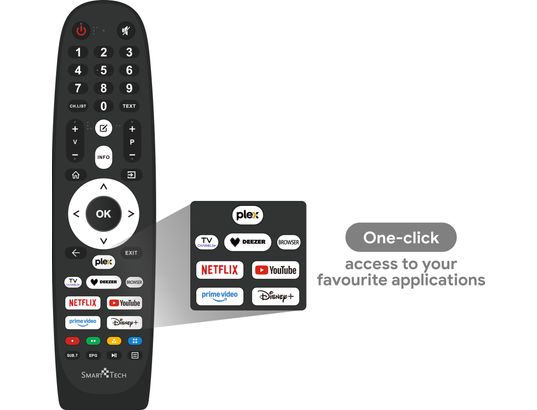 SMART TECH - TV QLED 4K 126 cm 50QV02K