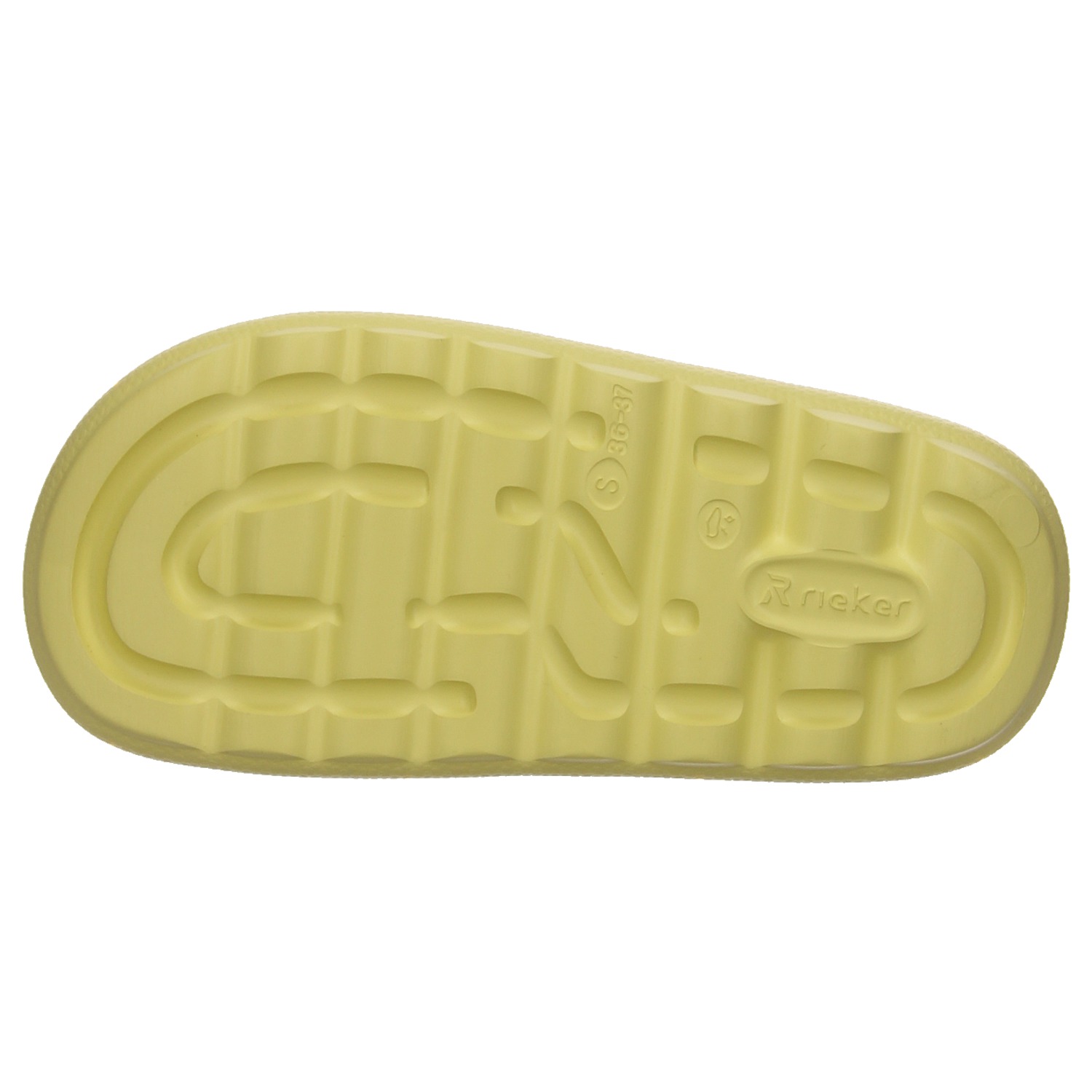 Rieker Pantoletten gelb gelb/orange