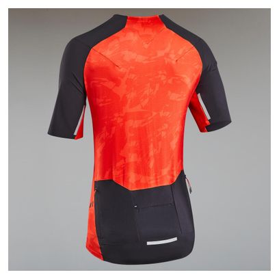 Maillot Manches Courtes Rockrider ST 500 Rouge