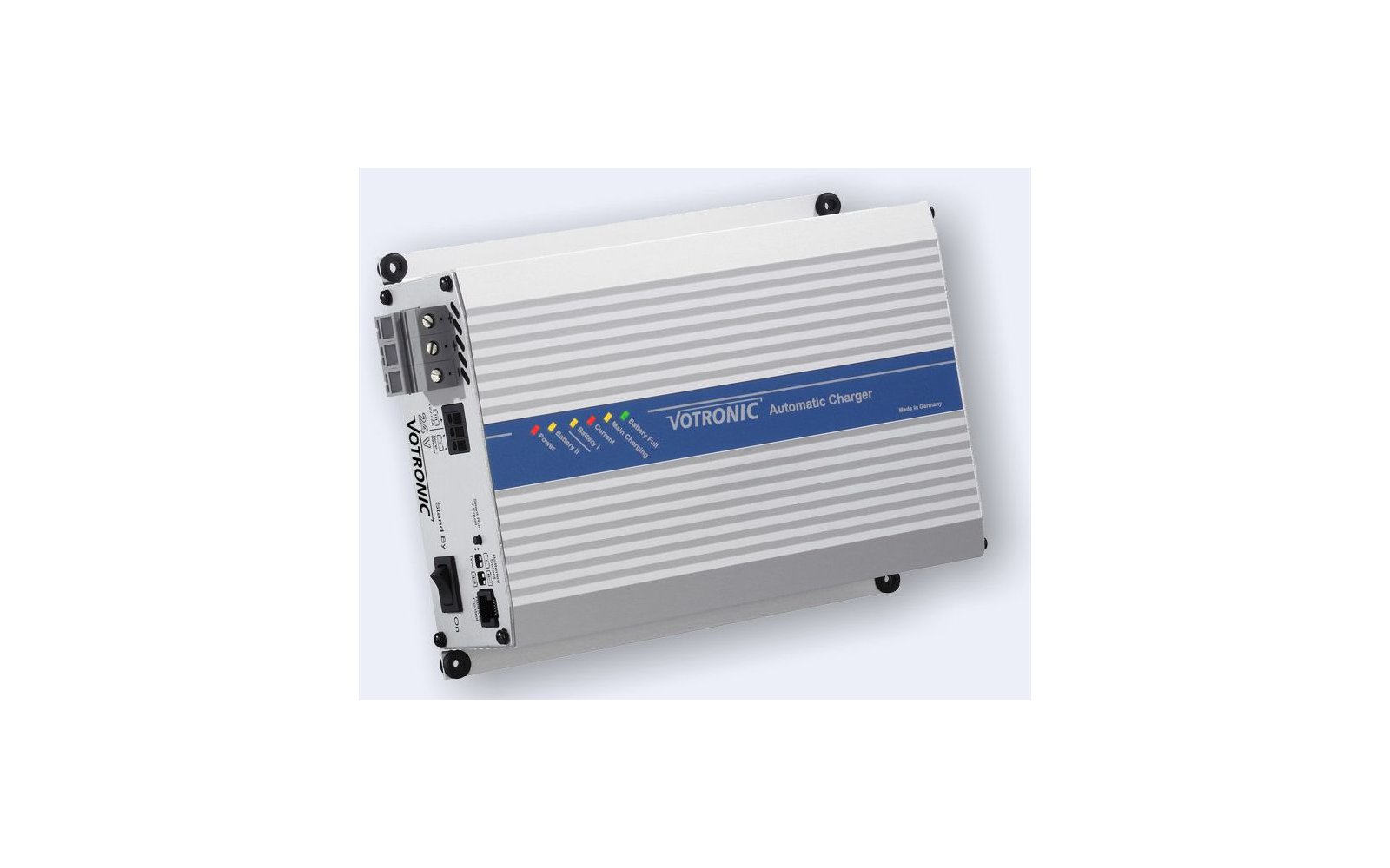 Votronic Vollautomatisches Ladegerät VAC 1215 F 3A mit Temperatursensor 12 V / 15 A