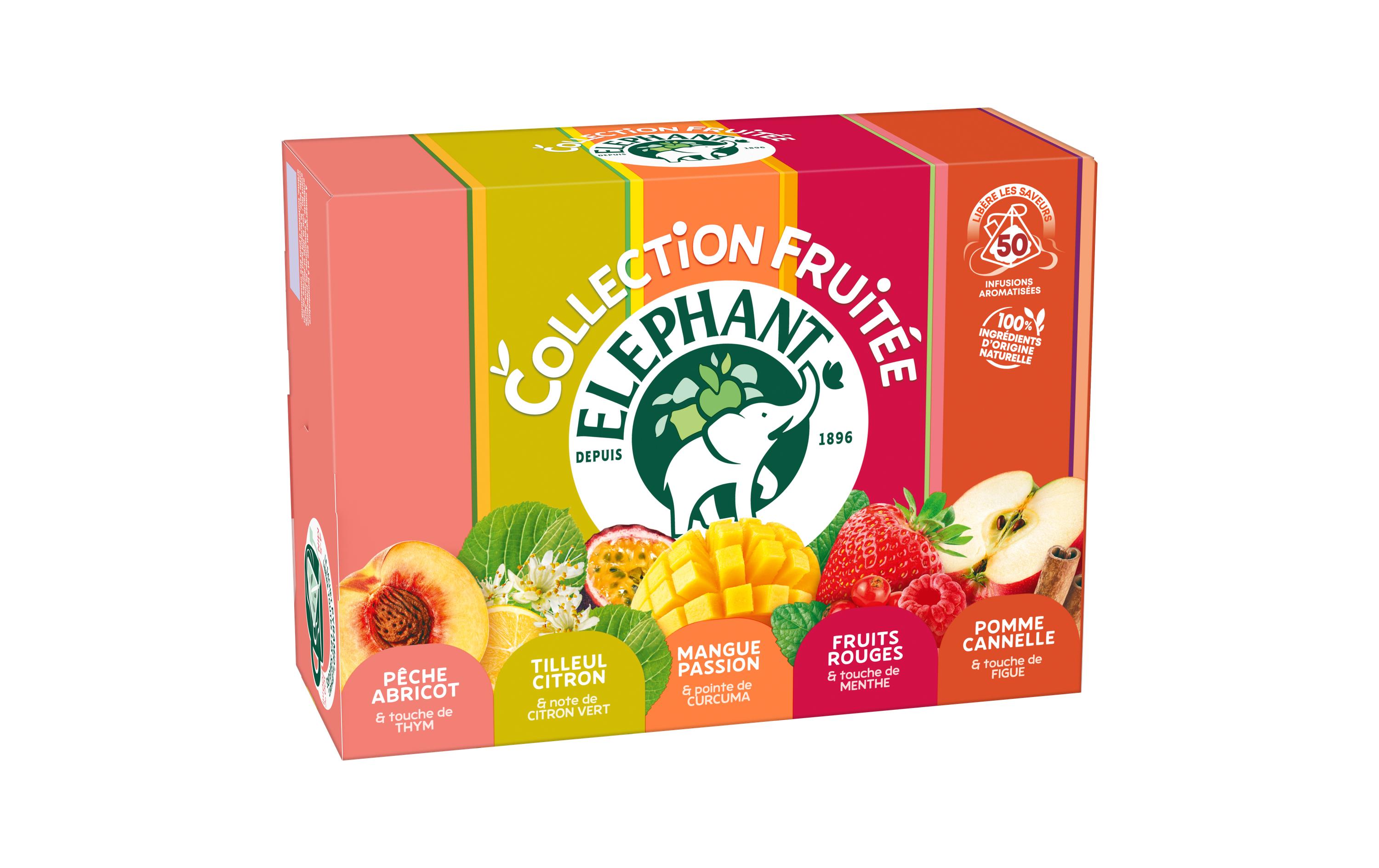 Teebeutel Collection Fruitée 50 StückFruchtige Teekollektion