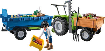 Playmobil 71249 Lekesett Country Traktor med Tilhenger