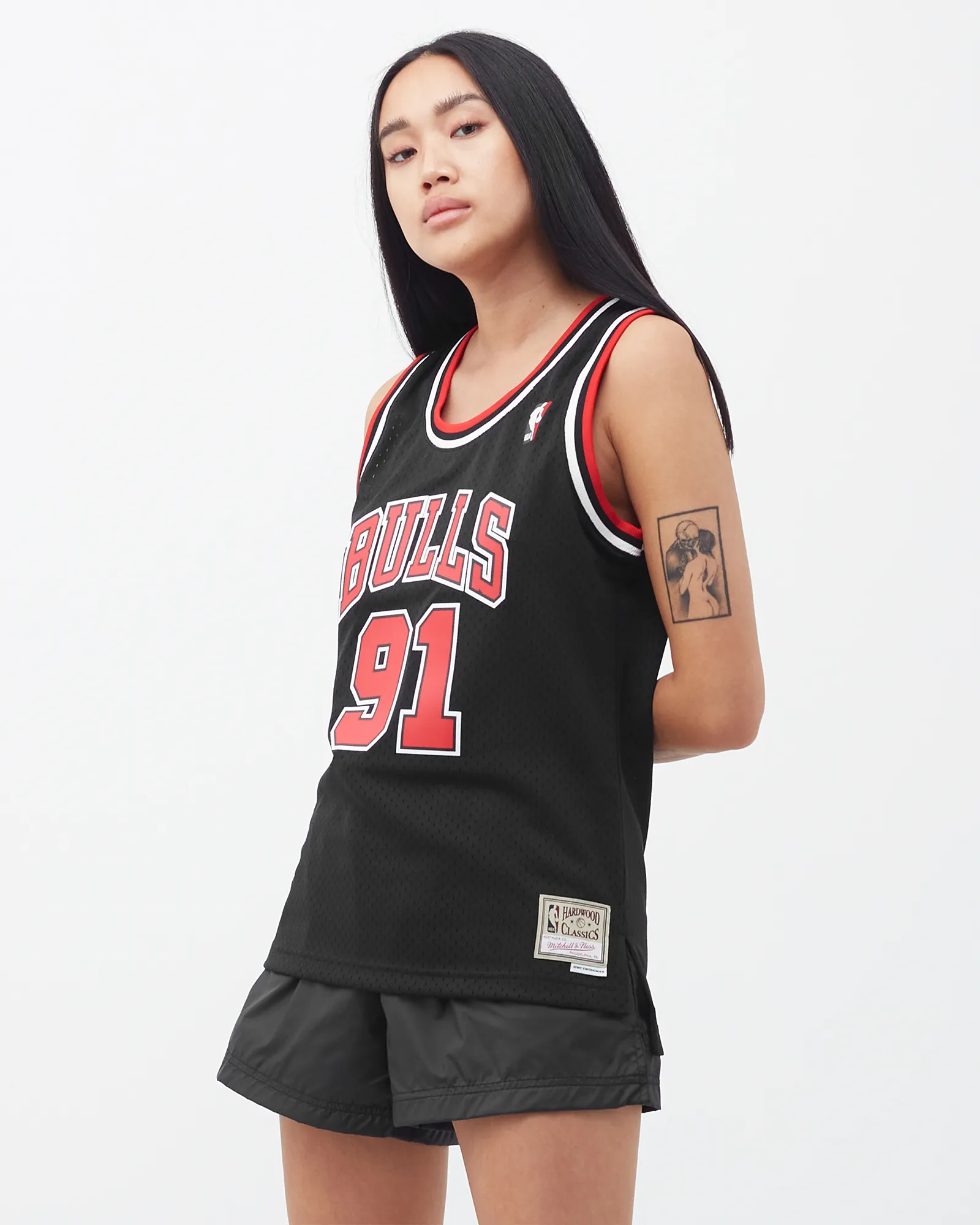 Mitchell & Ness NBA Women's Swingman Jersey Chicago Bulls 1997-98 Dennis Rodman #91
