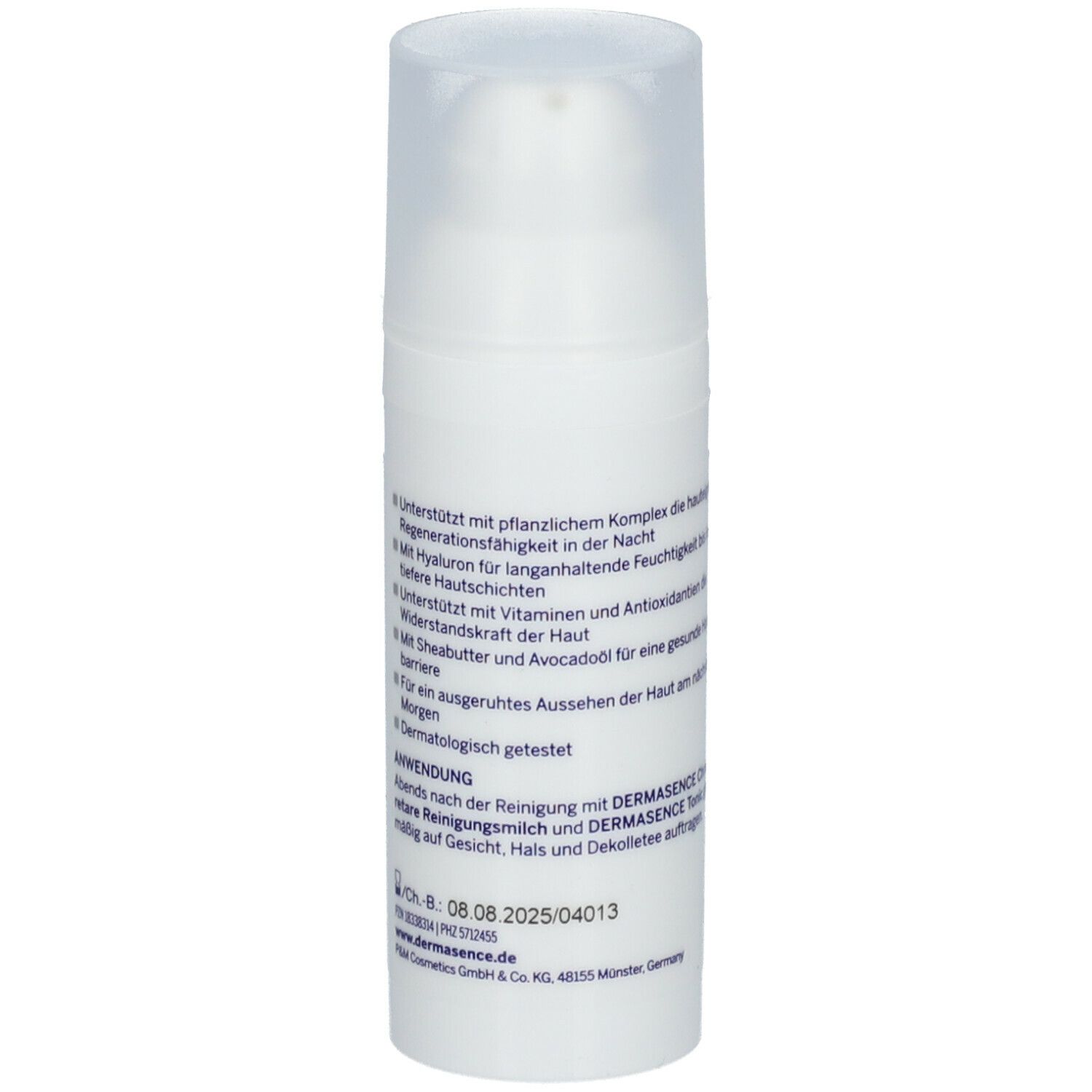 DERMASENCE Chrono retare ANTI-AGING-NACHTPFLEGE