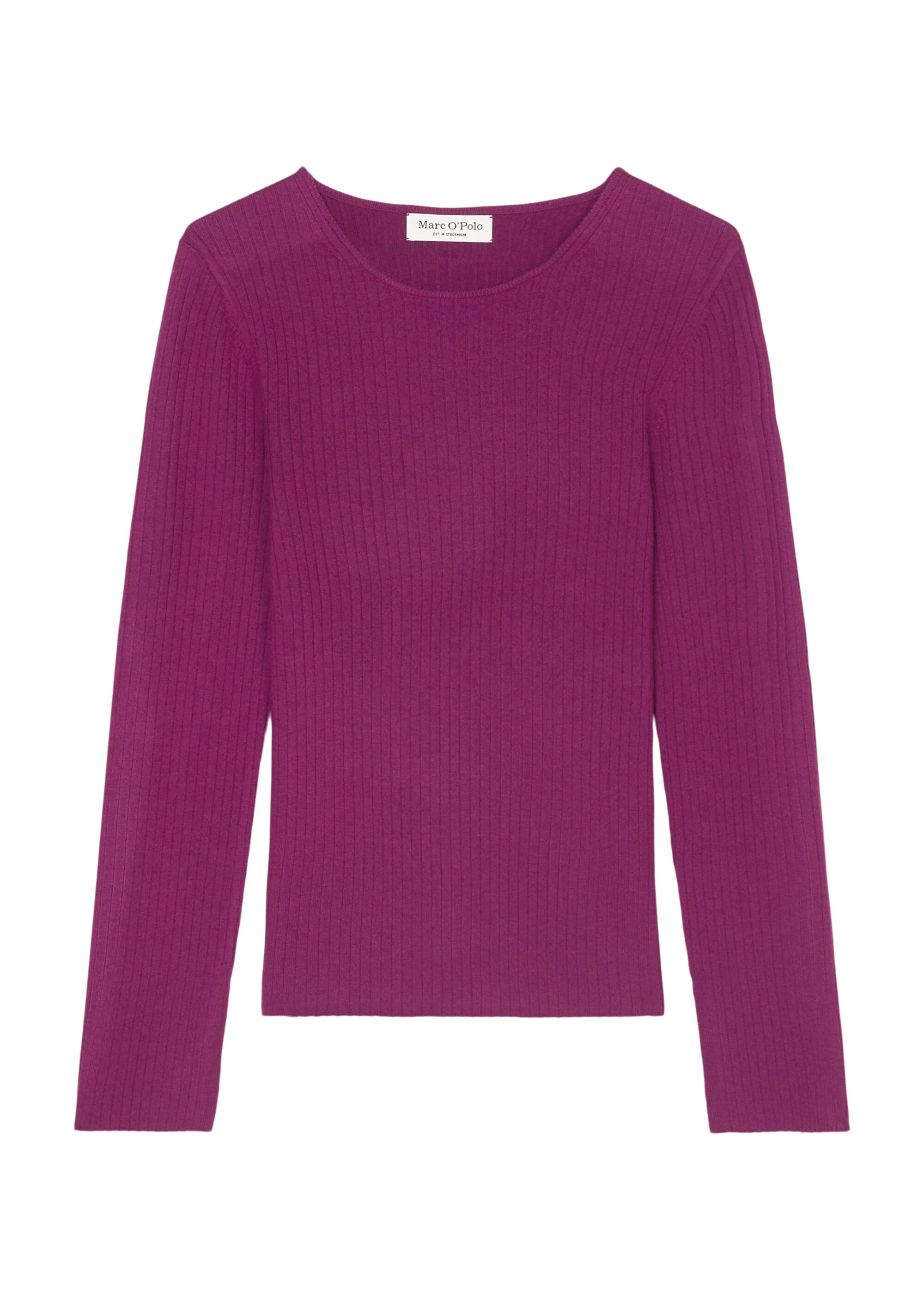 Feinstrickpullover slim aus softem Wolle-Viskose-Kaschmir-Mix