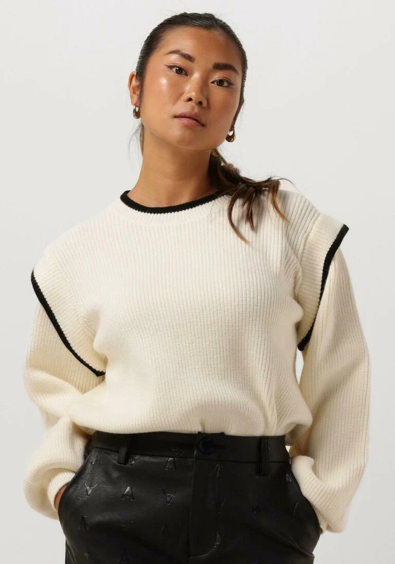 MINUS creme minus trui jayla pullover