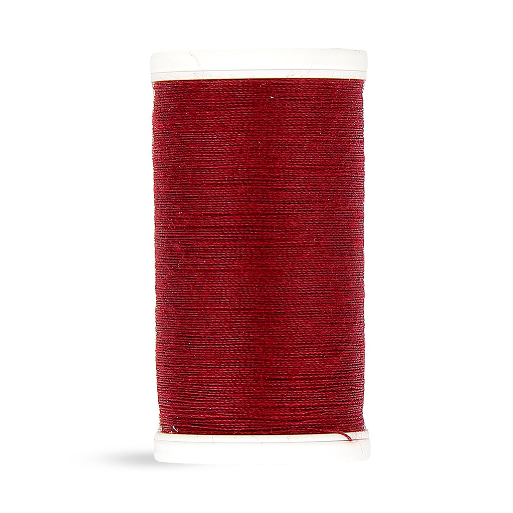 Fil LASER en polyester bordeaux foncé 100m