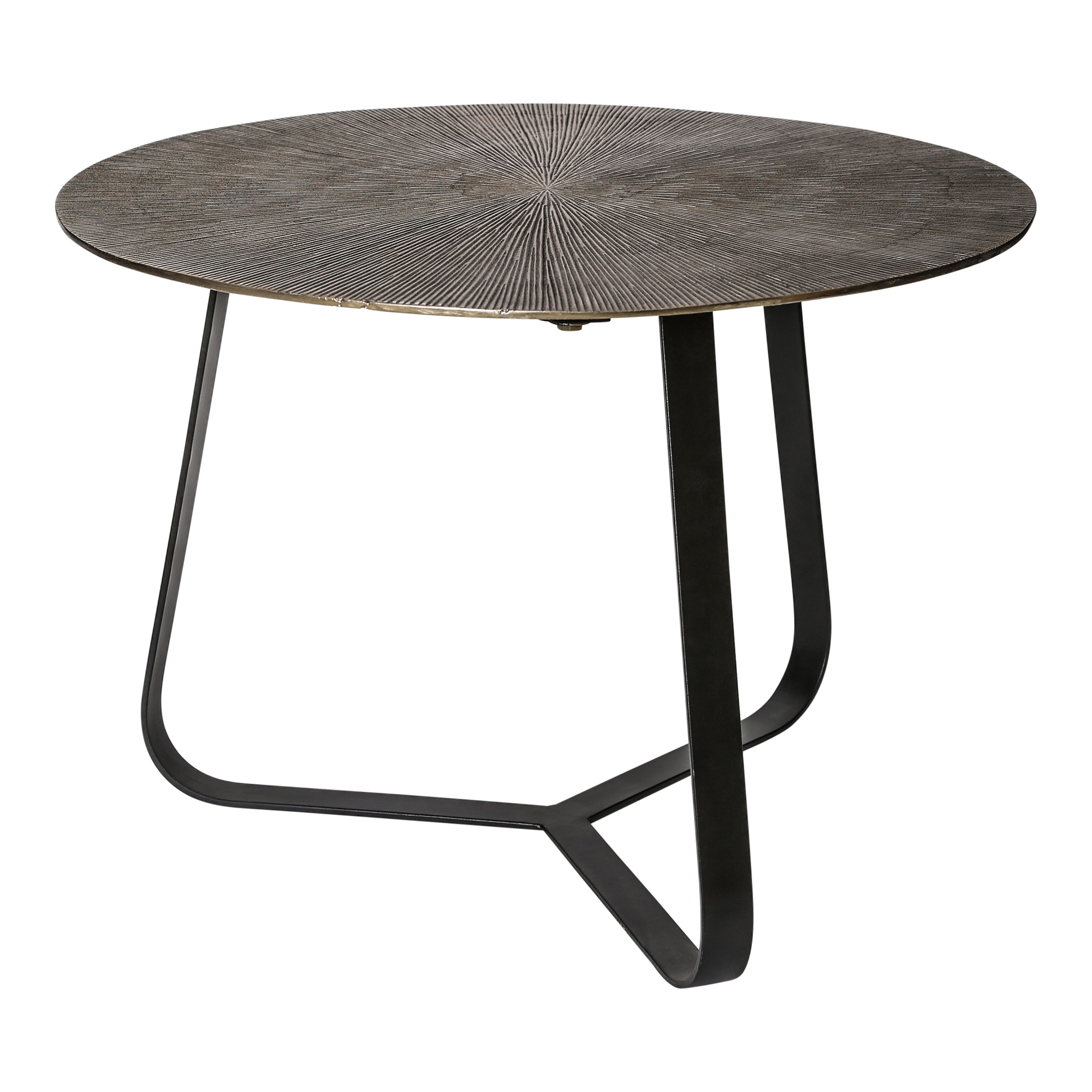 Salontafel Kian goud/zwart M B59xH41 cm