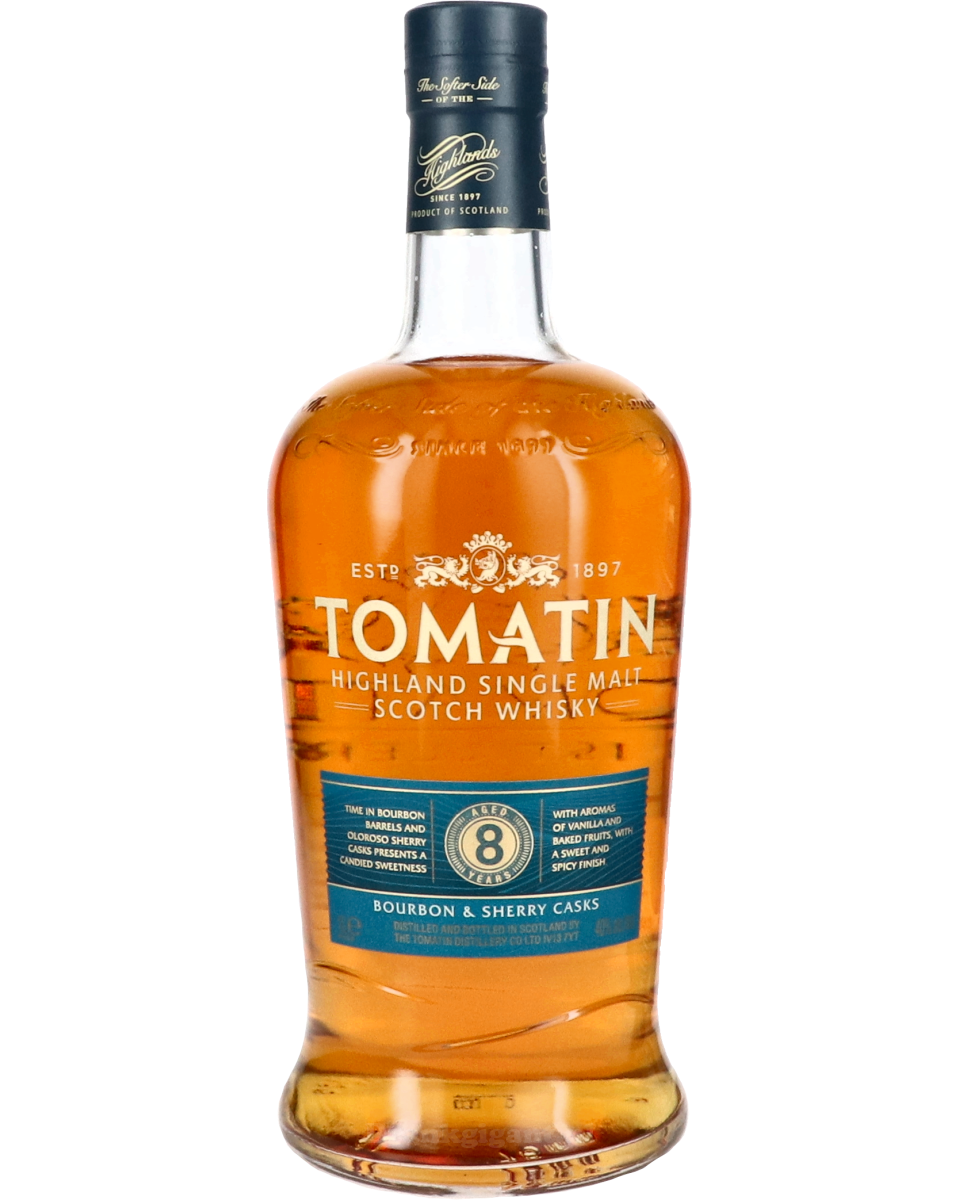Tomatin 8 Years Bourbon & Sherry Casks 100 cl