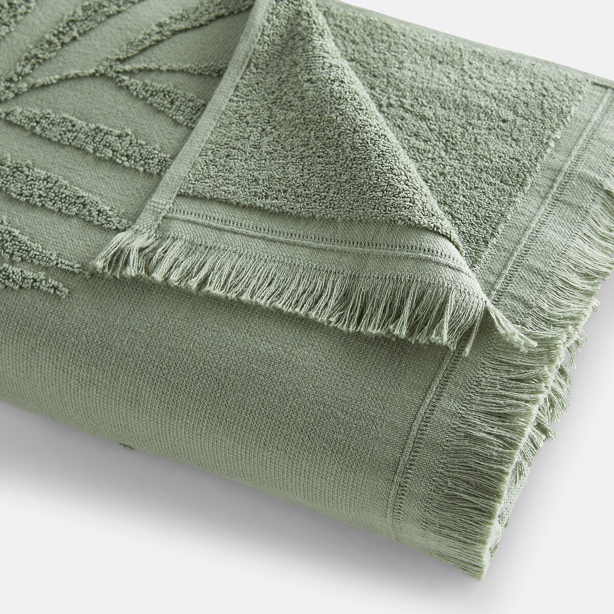 LA REDOUTE INTERIEURS<br>Toalha de banho maxi em bouclette terry 500 g/m², Jobe