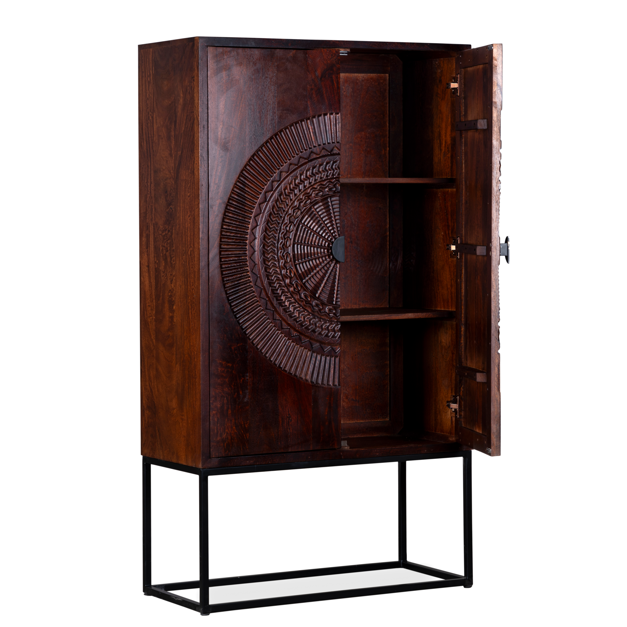 Wandkast Morada bruin