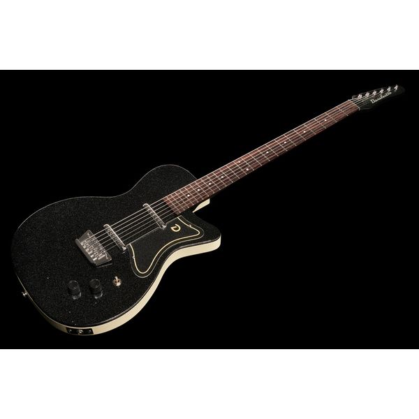 Danelectro 56 Baritone Black Metal Flake
