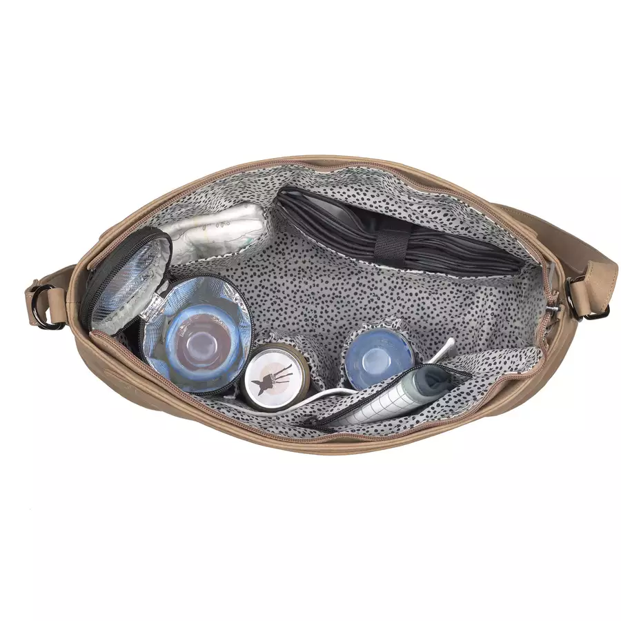 LÄSSIG Wickeltasche Tender Shoulder Bag camel