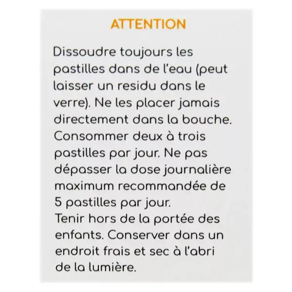 Hydratis Pêche Lot de 3 x 20 pastilles