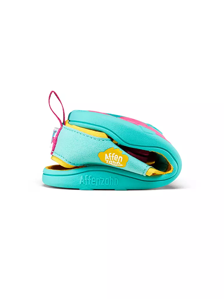 AFFENZAHN Kinder Sandalen AIRY Eule türkis