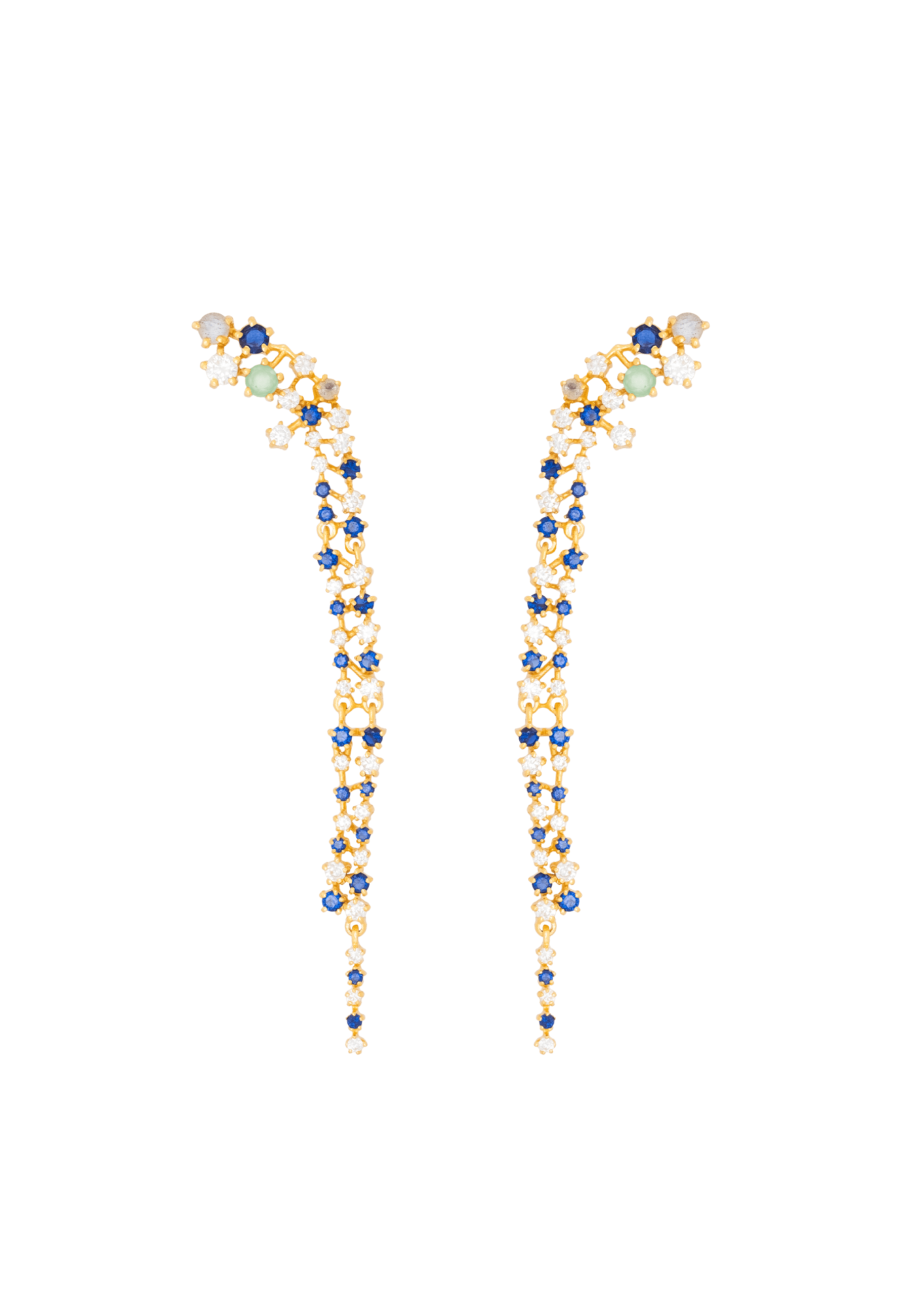 BOUCLES D'OREILLES STELLARIA - Boucles d'oreilles stellaria | Bleu