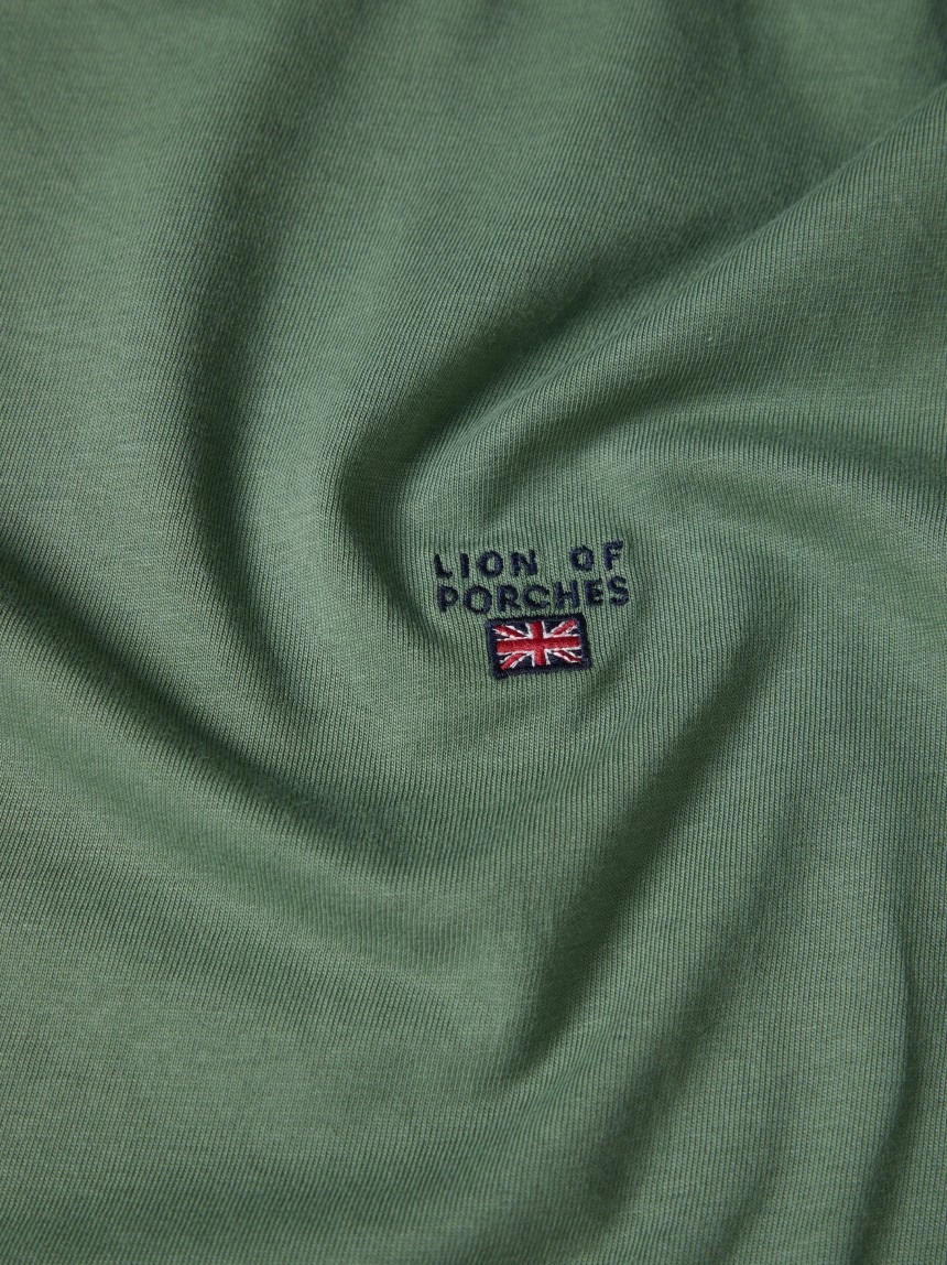 T-shirt básica em algodão