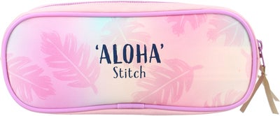 Disney Lilo & Stitch Dobbeltpennal Wild Energy, Rosa
