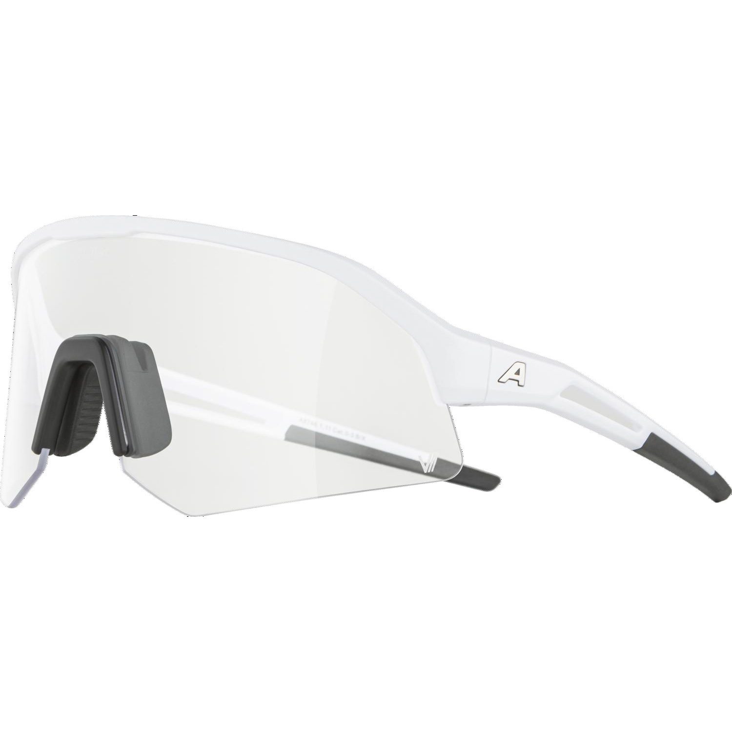 Alpina Sonic HR V Sportbrille white matt