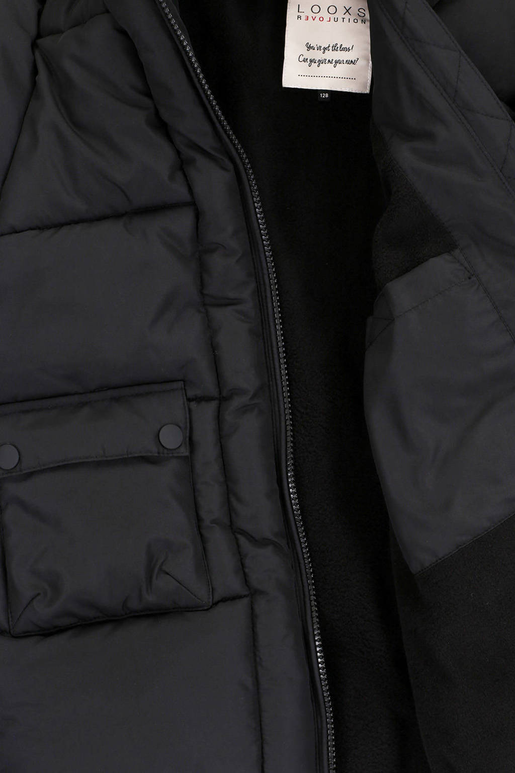 LOOXS winterjas zwart