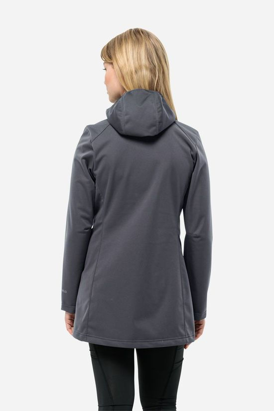 Jack Wolfskin Jack Wolfskin Windhain Softshell Parka Dames