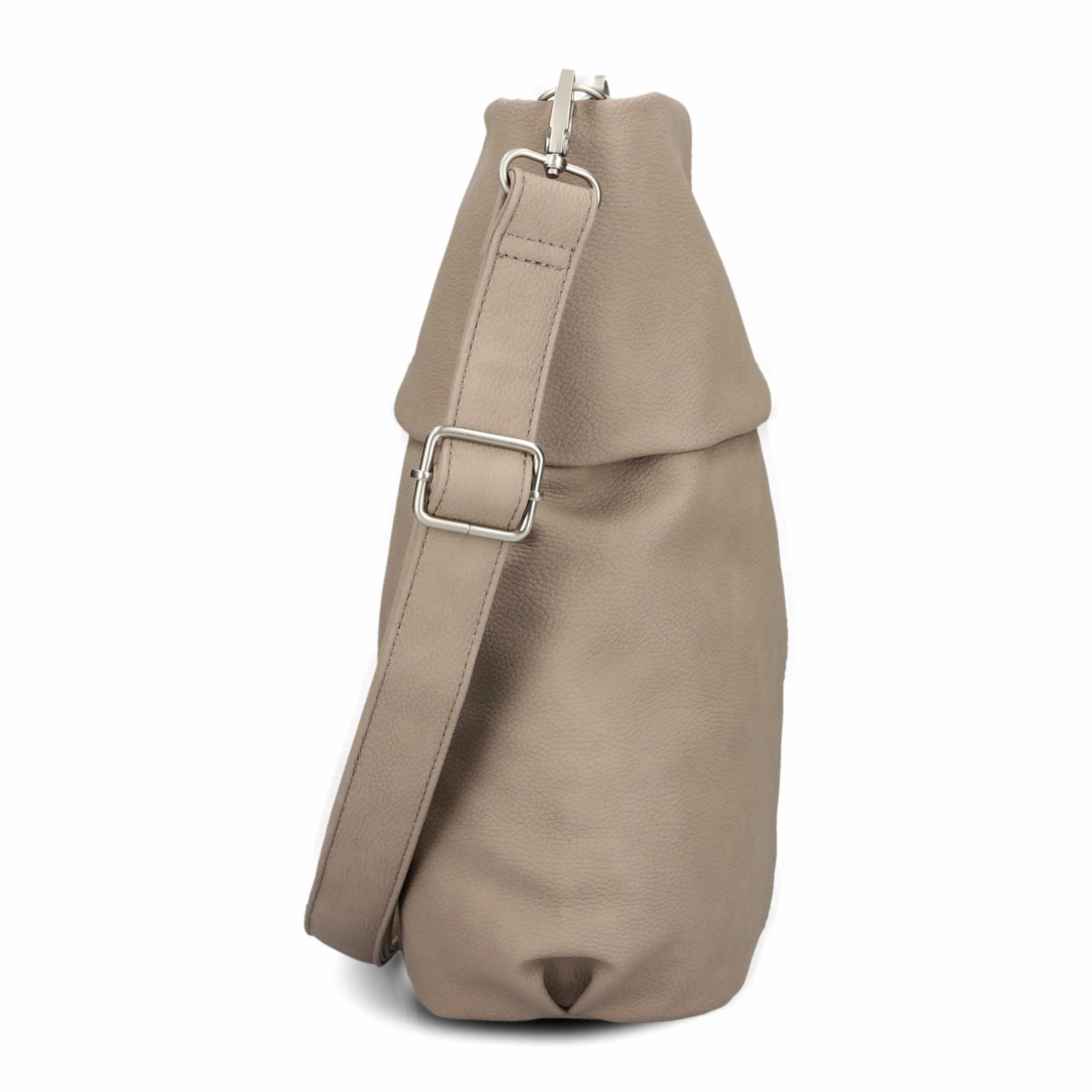 ZWEI Umhängetasche Beige Lederimitat