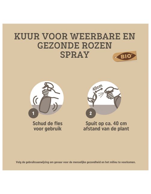 Pokon Bio Kuur Weerbare En Gezonden Rozen - Schimmelbestrijding - 750 ml