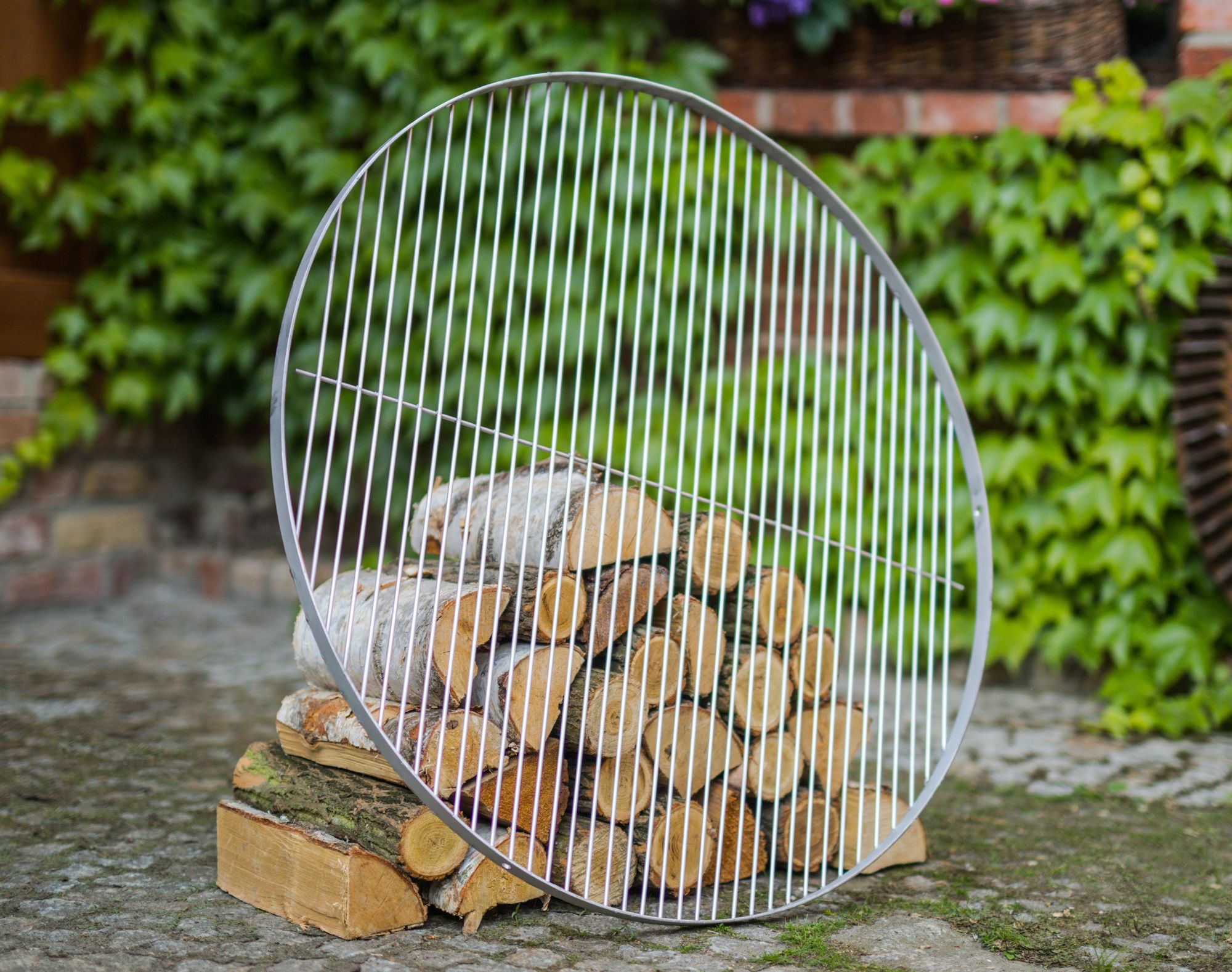 Grillrost aus Edelstahl 80 cm