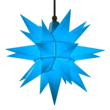 Herrnhuter Außenstern A4 blau, 40cm, ohne Kabel