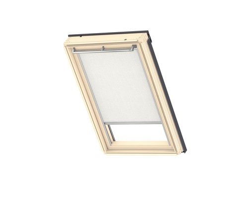 VELUX privacy rolgordijn, wit, handmatig, aluminium frame, RFL C02 1028S