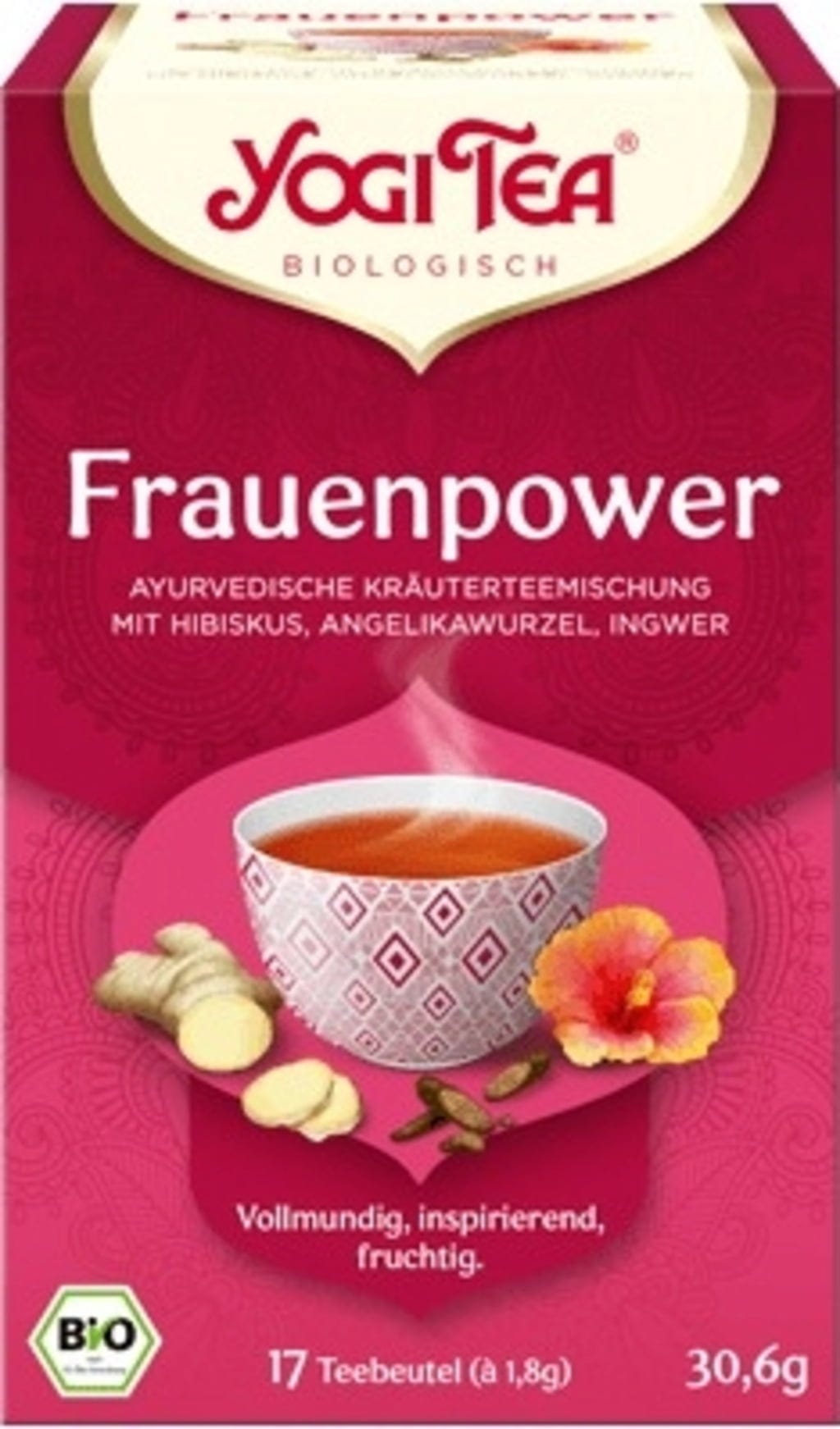 Yogi Tea  Frauen Power Tee Bio, 30,60 g
