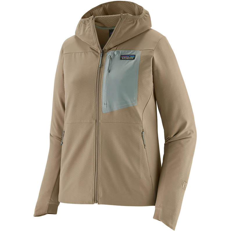 Patagonia Damen CrossStrata R1 Hoodie Jacke